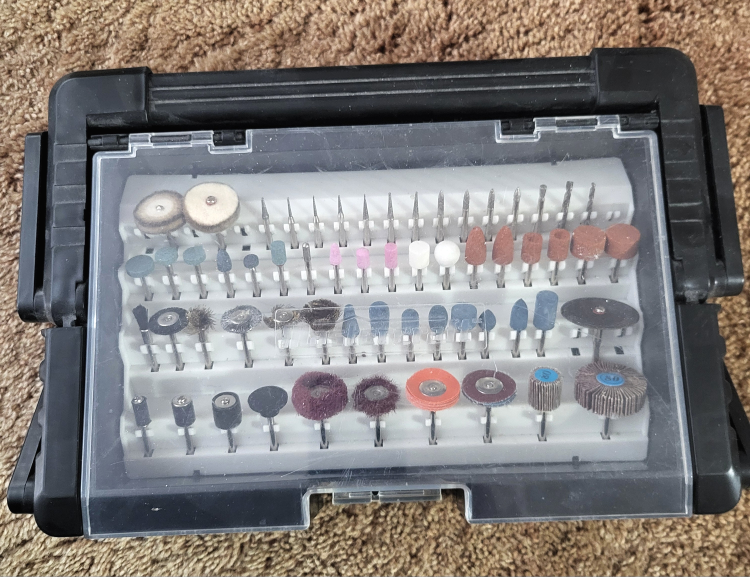 Mastercraft 301-Piece Rotary Tool Accessory Set with Rotary Tool - photo 4
