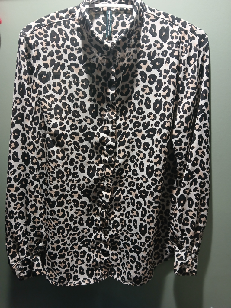 Women's Leopard Print Blouse