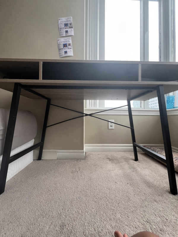 Modern Writing Desk with Storage - photo 2