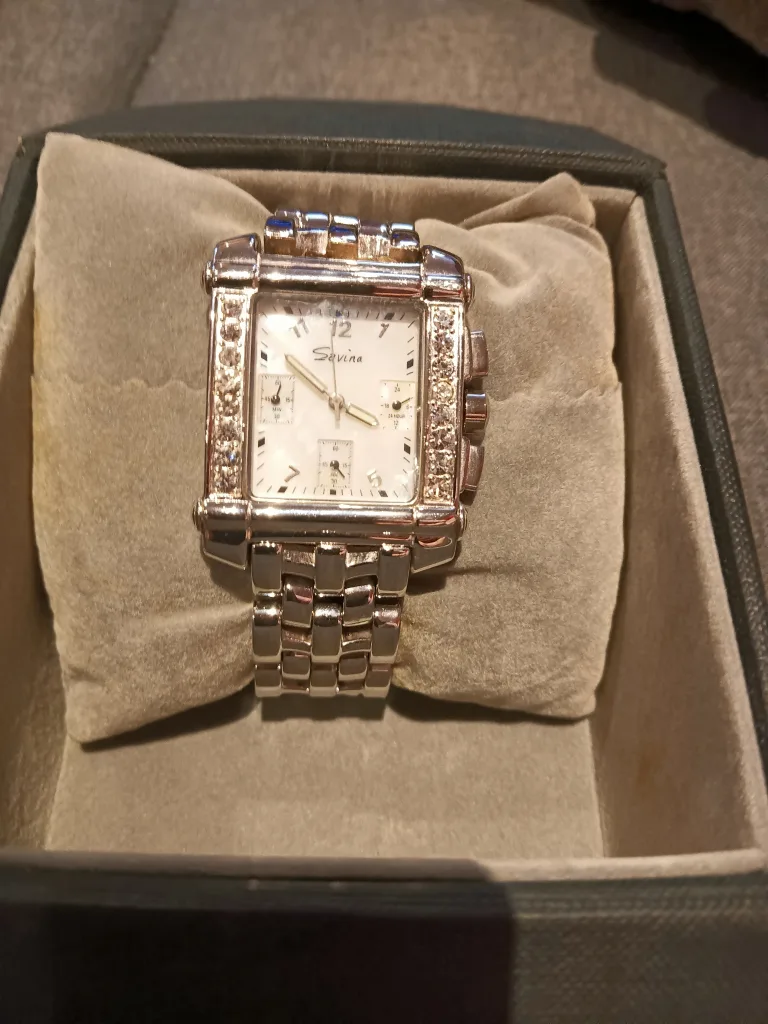 Savina Diamond Chronograph Watch image indicator(2)