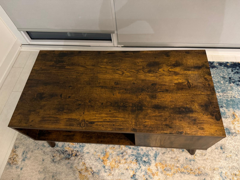 Wayfair Wooden Coffee Table with Storage - photo 2