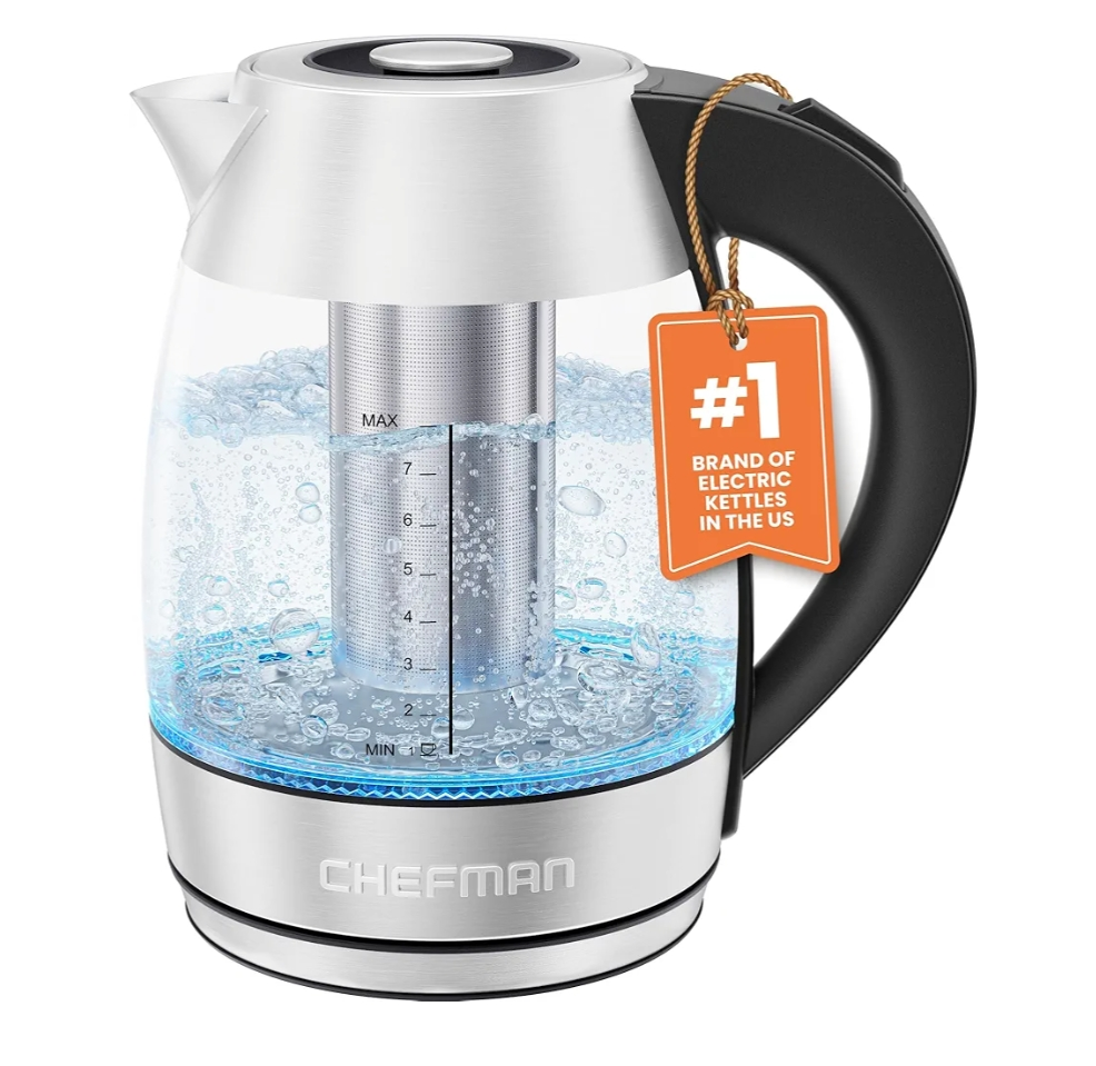 Chefman Electric Glass Kettle