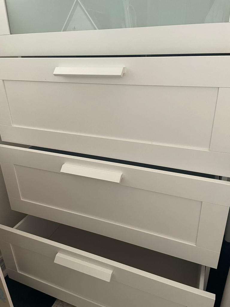 IKEA BRIMNES 4-Drawer Chest White - photo 2