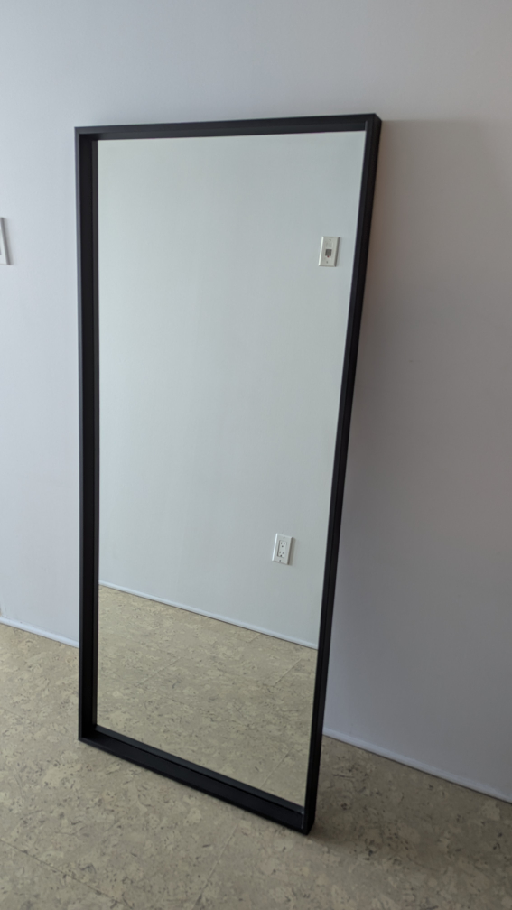 IKEA NISSEDAL - Full-Length Mirror with Black Frame - photo 2