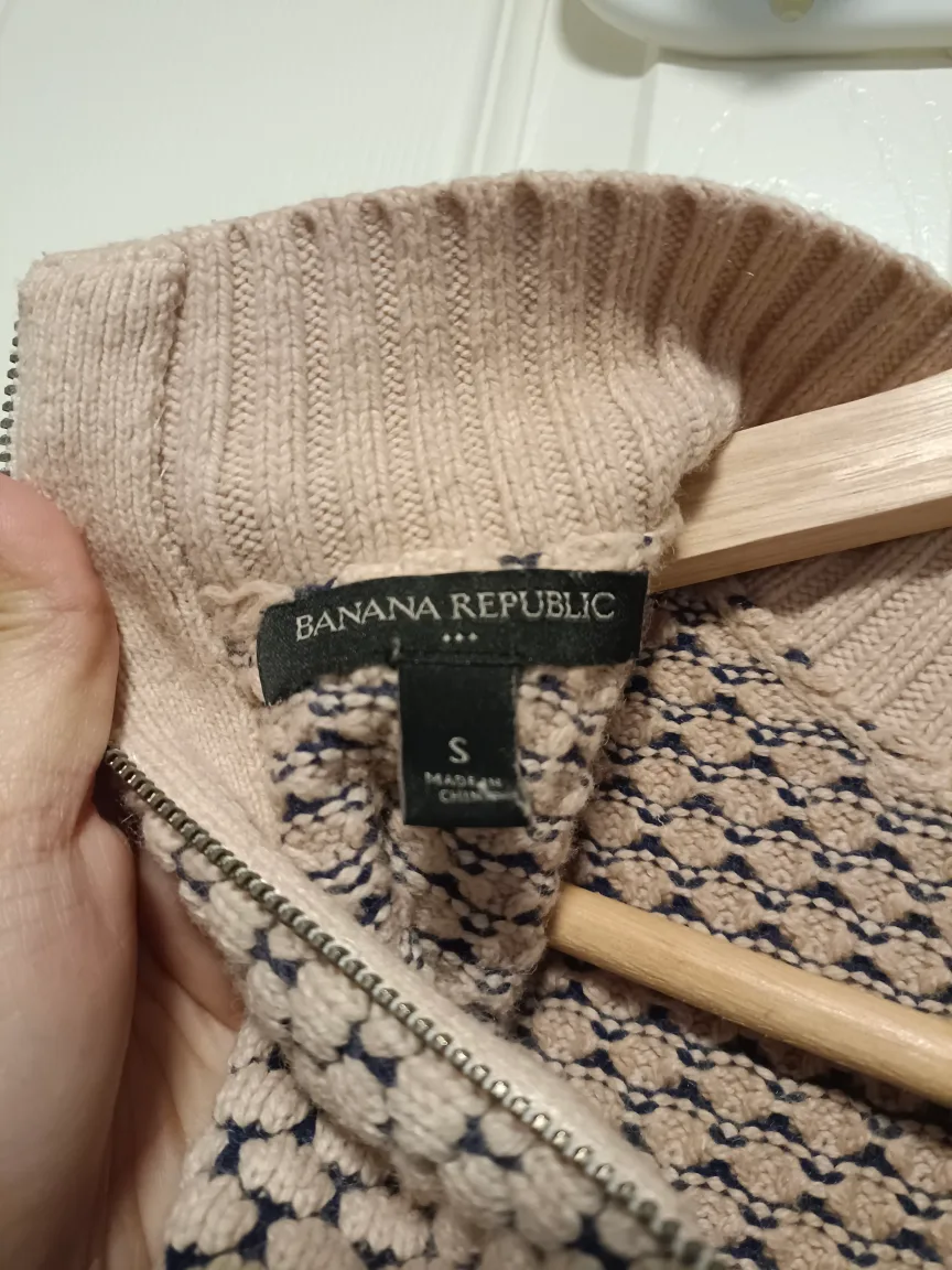 Banana Republic Mock Neck Sweater - Size Small image indicator(3)