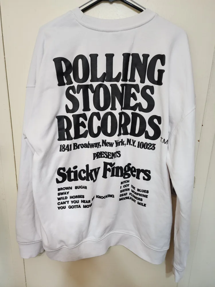 Only & Sons Rolling Stones Sticky Fingers Crewneck Sweatshirt image indicator(2)