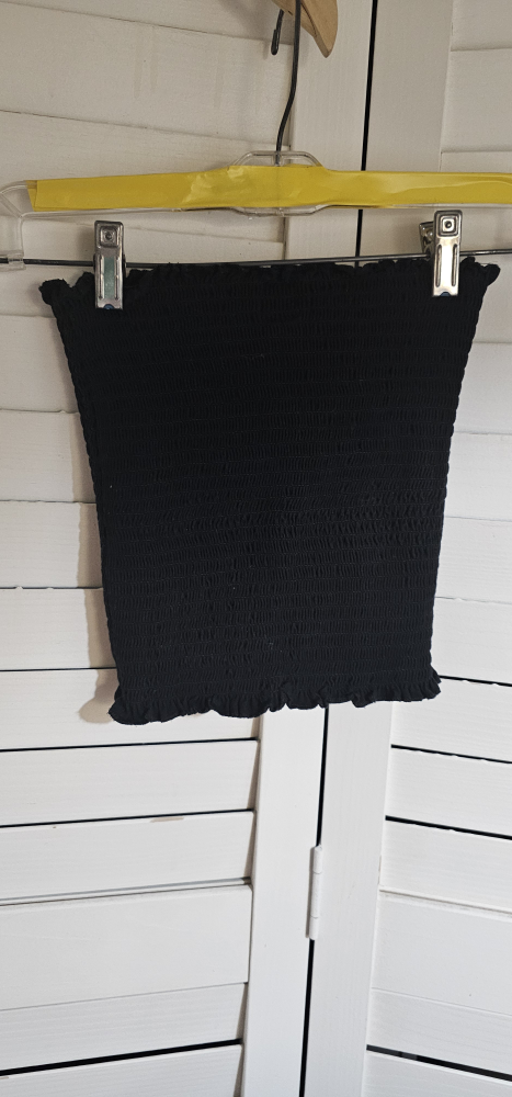 H&M Black Tube Top - Size XS🏈🏟️ 🏆 - photo 5
