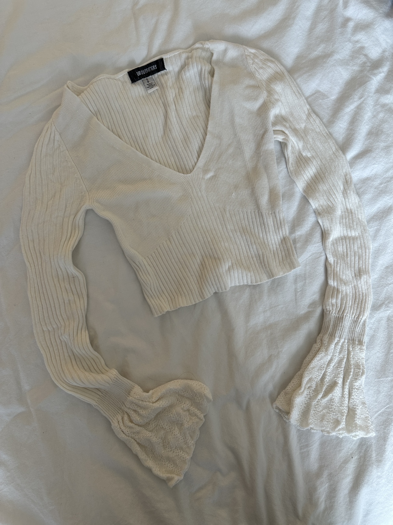 Urban outfitters bell sleeve top