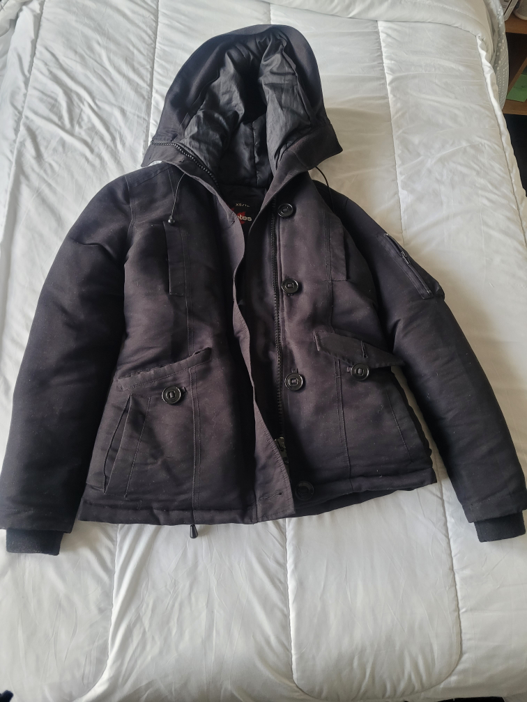 Bluenotes Women's Black Winter Parka Jacket - Size XS - photo 2
