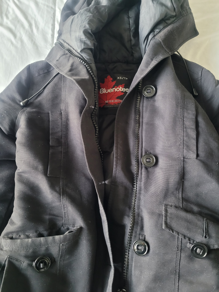Bluenotes Women's Black Winter Parka Jacket - Size XS - photo 3