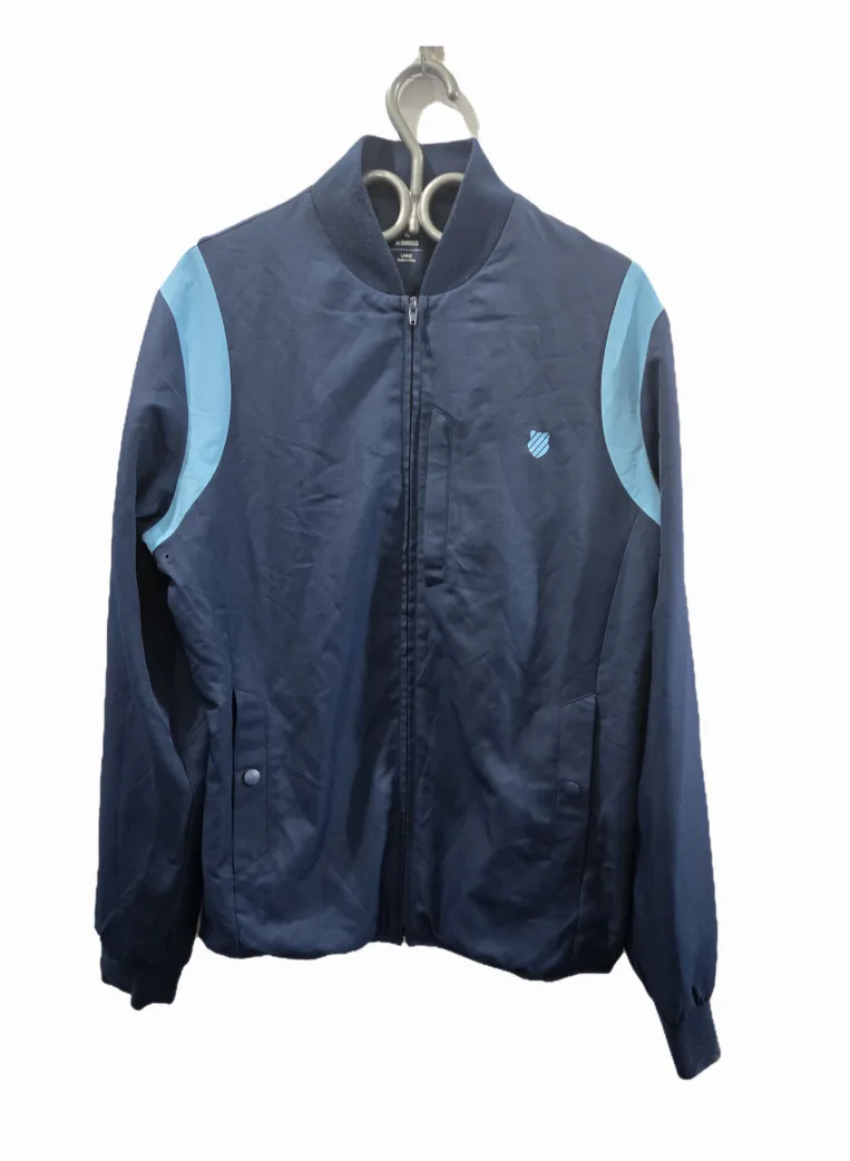 BNWTT Men's K-Swiss Warm Up Jacket Size L image indicator(7)
