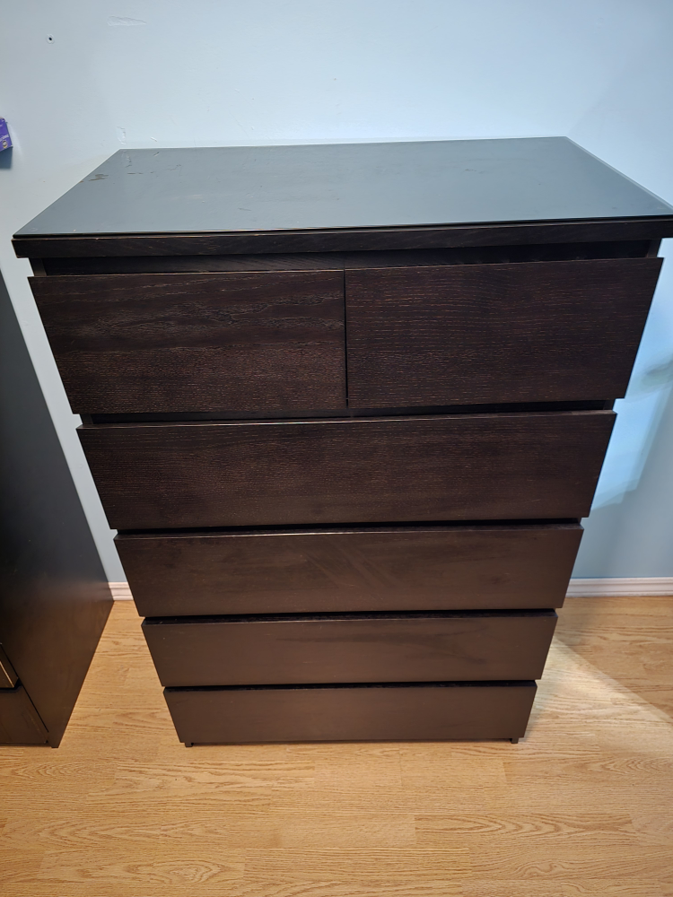 Ikea Malm 6 drawer dresser - photo 2