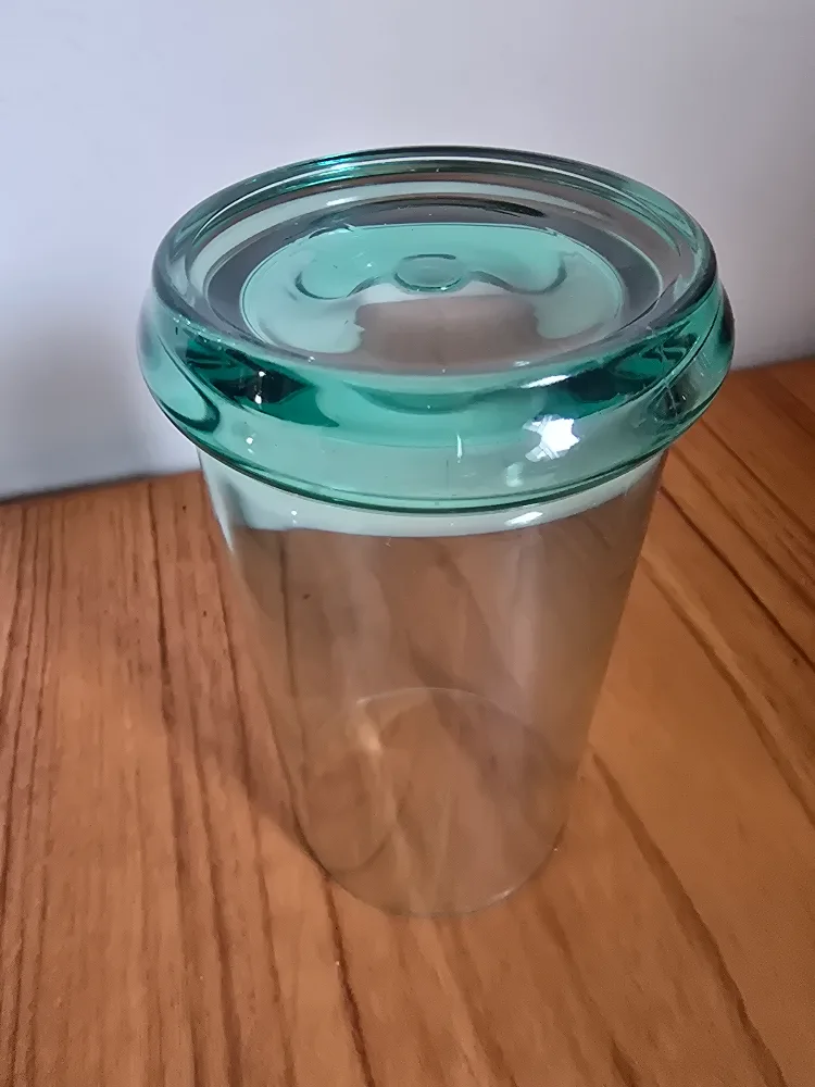 Set of six teal acrylic drinking glasses image indicator(3)