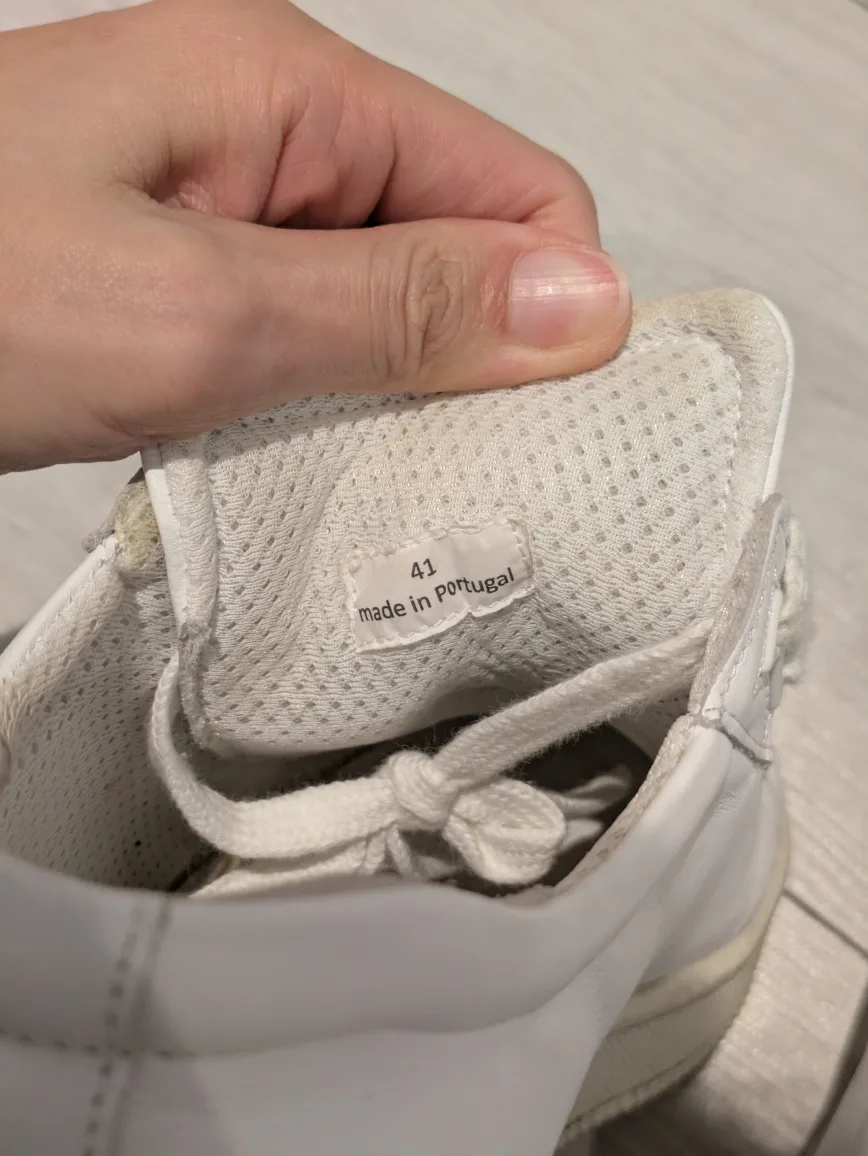 Designer Kenzo Tennix Leather Sneakers - Size 41 image indicator(3)