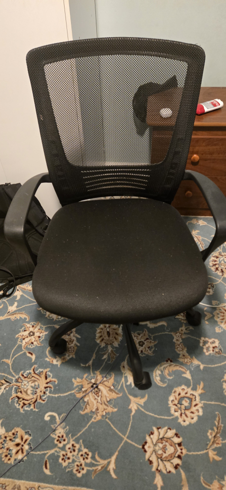 Black Mesh Office Chair - photo 2