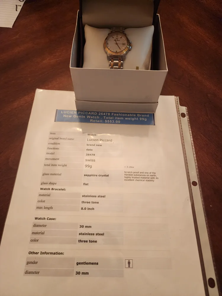 Lucien Piccard Swiss Women's Watch image indicator(2)