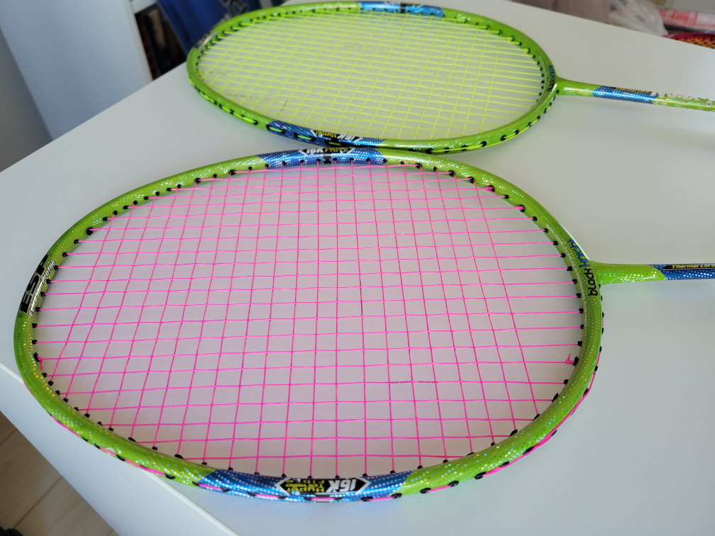 Pair of Black Knight Maxforce 930 Badminton Racquets - photo 5