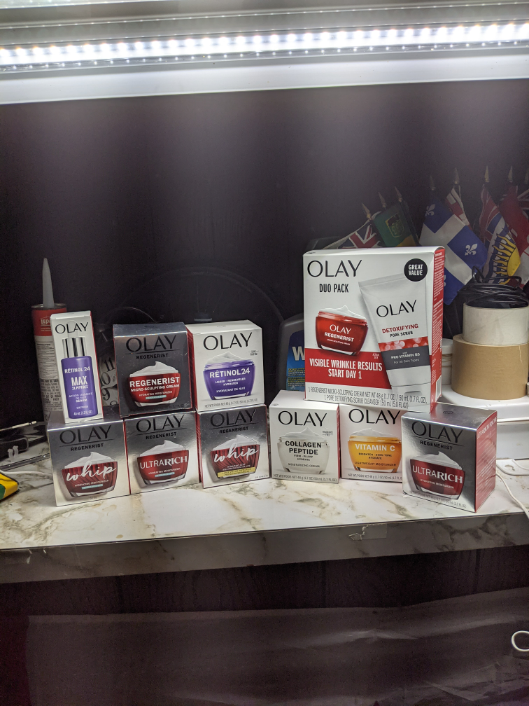 Olay Skincare Lot - Regenerist, Retinol24, Whip, UltraRich - photo 2