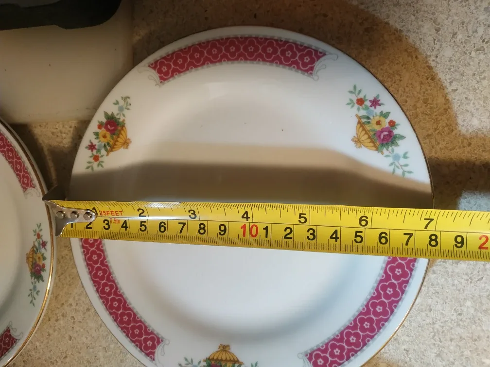 Set of 8 Vintage Dessert Plates 🏈 image indicator(2)