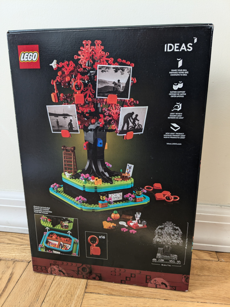 LEGO Ideas Family Tree Home Décor Building (1040 pieces) - photo 3