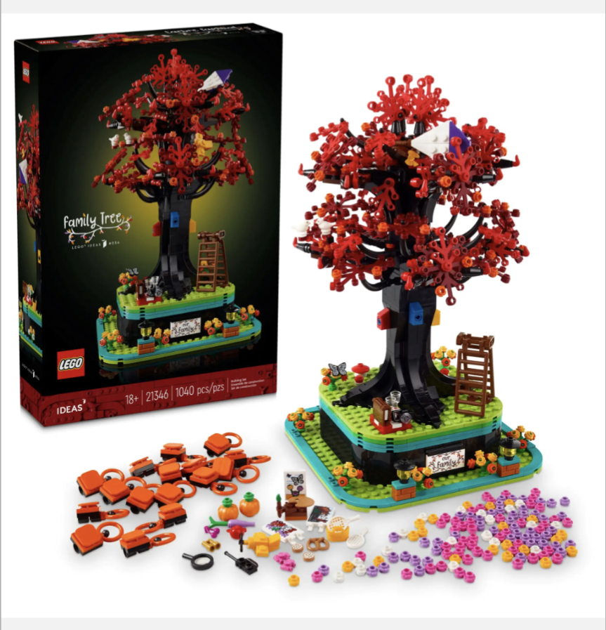 LEGO Ideas Family Tree Home Décor Building (1040 pieces) - photo 4