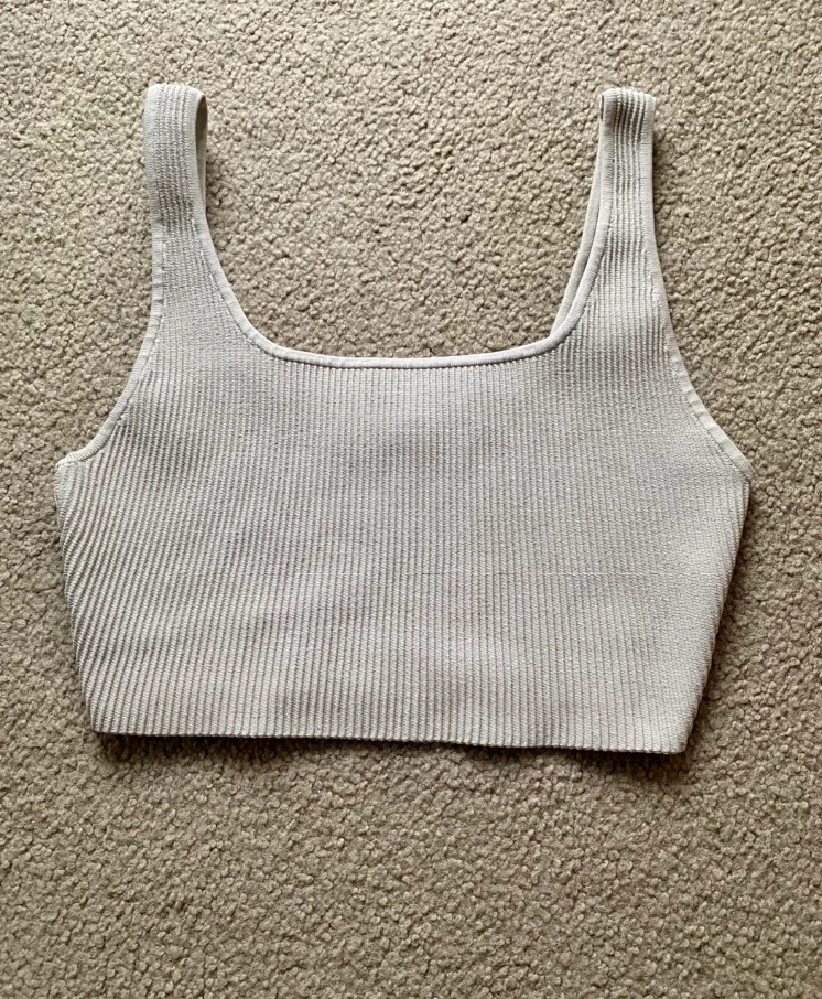 Aritzia Babaton Sculpt Knit Squareneck Cropped Tank image indicator(2)