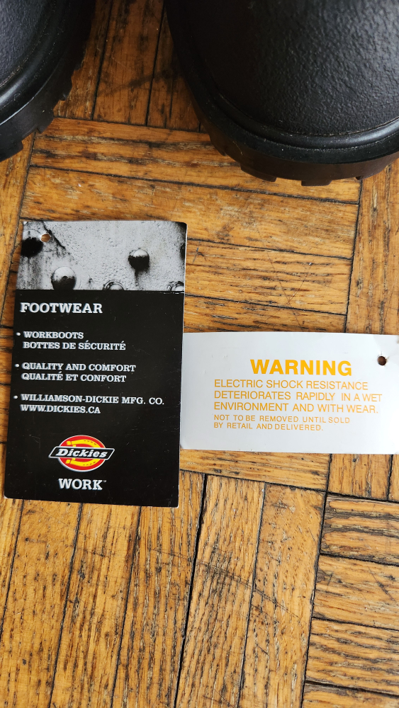 Dickies Work Boots - Size 7 - photo 4