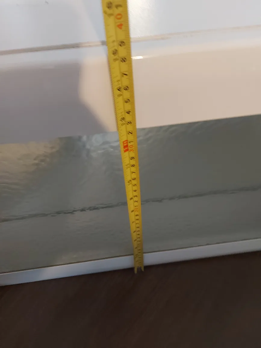 White IKEA Wall Cabinet with Glass Door image indicator(4)