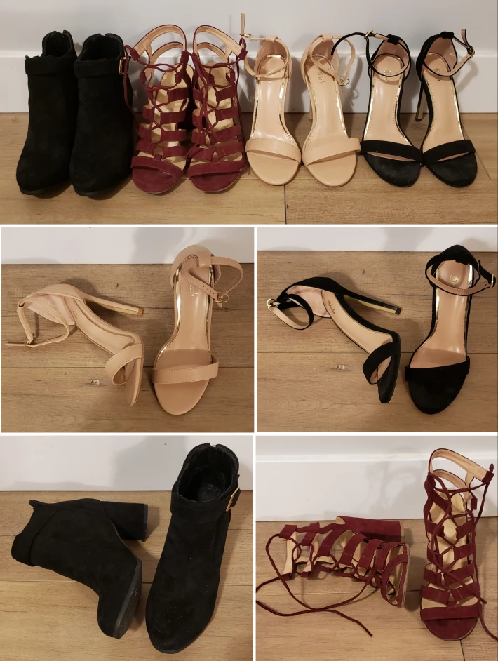 Women size 6 heels/boots