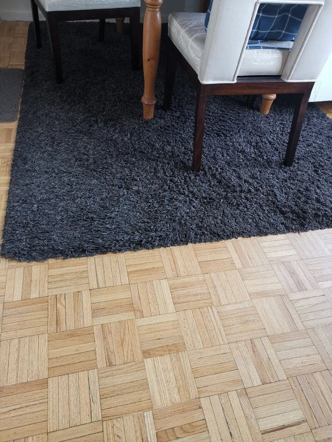 Dark brown Shag Rug