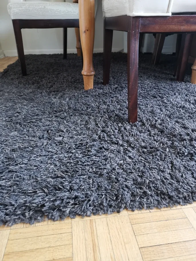 Dark brown Shag Rug image indicator(2)