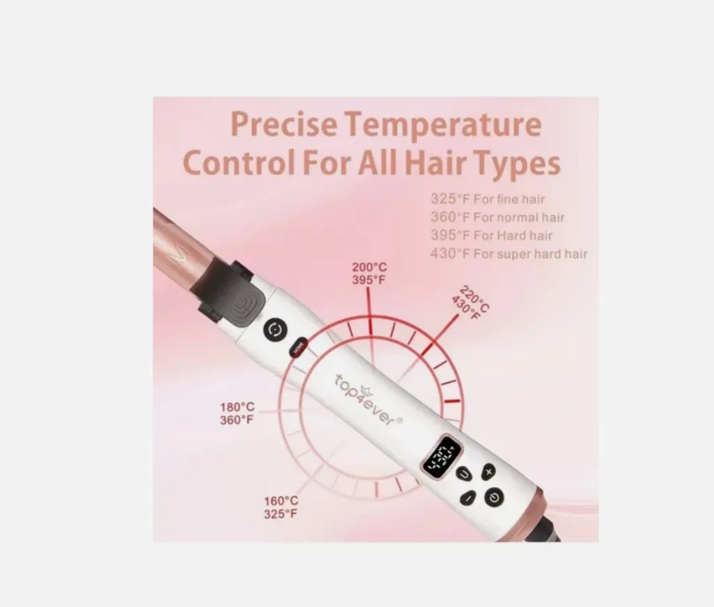 3-in-1 Automatic Hair Curler With 3 Size Wands brand new image indicator(2)