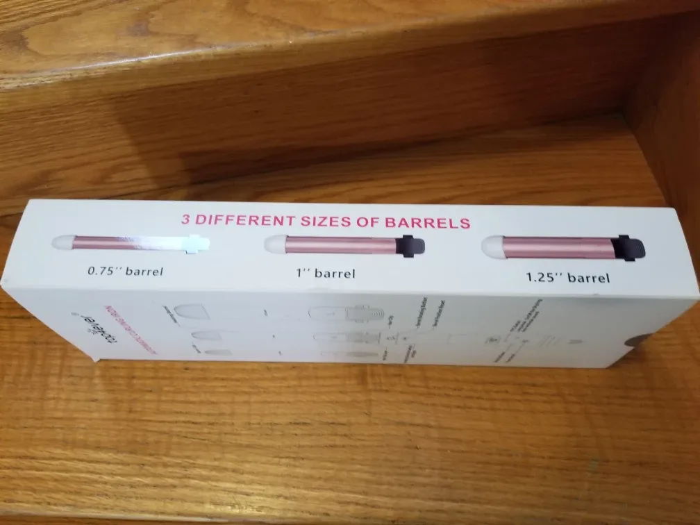 3-in-1 Automatic Hair Curler With 3 Size Wands brand new image indicator(6)