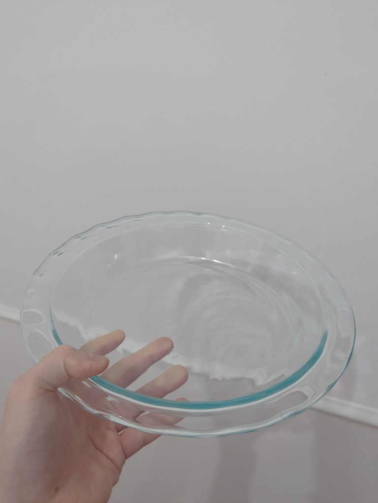 glass pie dish