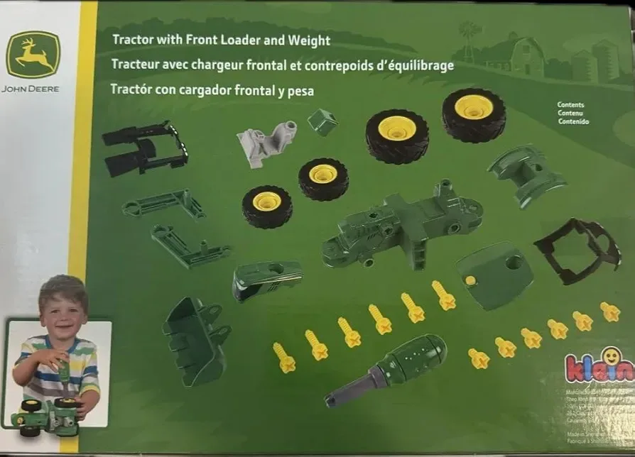 John Deere Tractor with Front Loader Toy image indicator(8)