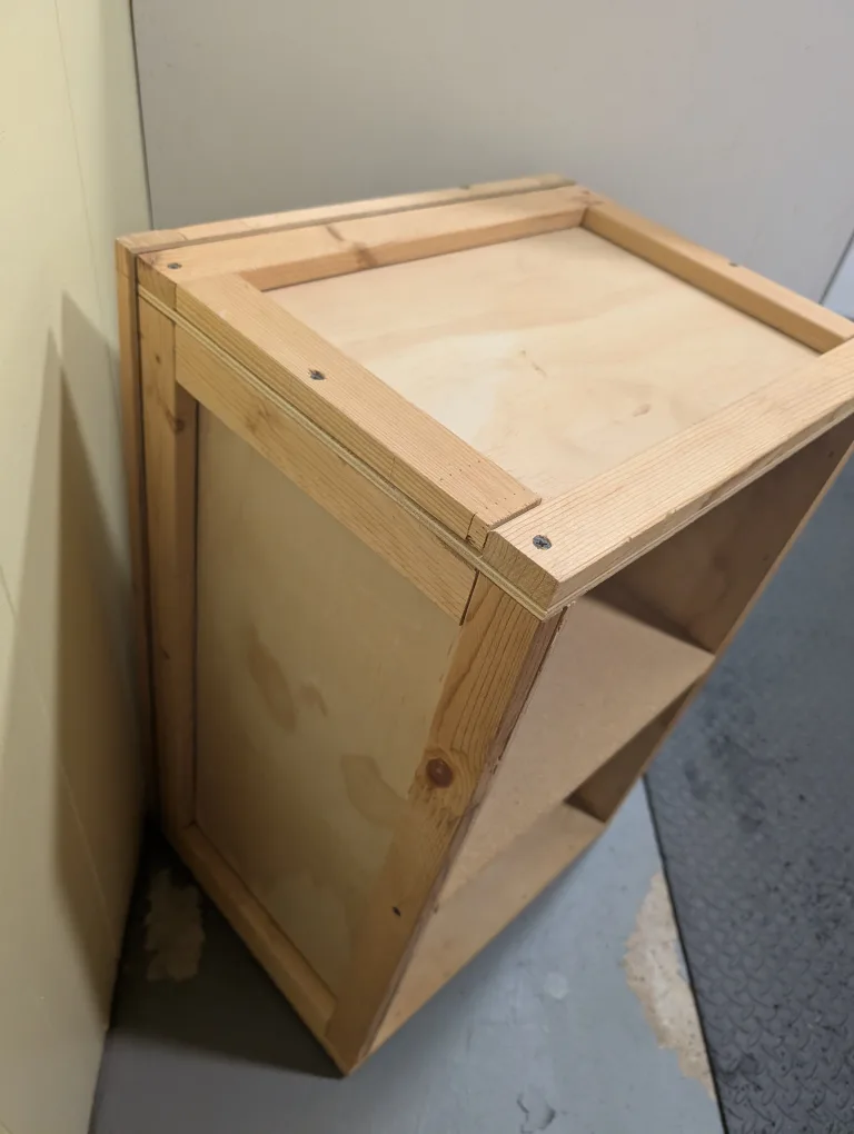 Sturdy Wooden Box Shelf image indicator(2)