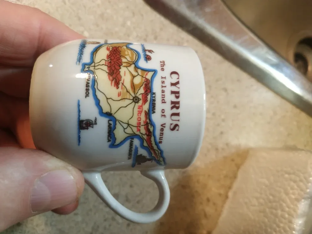 Cyprus Espresso Cup 6 pc Set 🏈 image indicator(3)