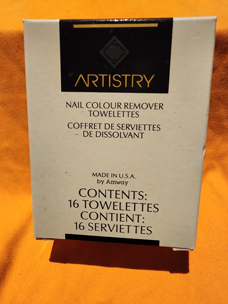 Amway Artistry Nail Colour Remover Towelettes