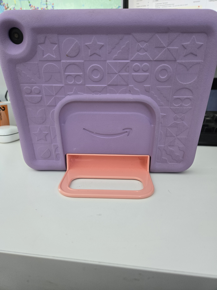Amazon fire 7 Kids Tablet Case - Purple & Peach - photo 2