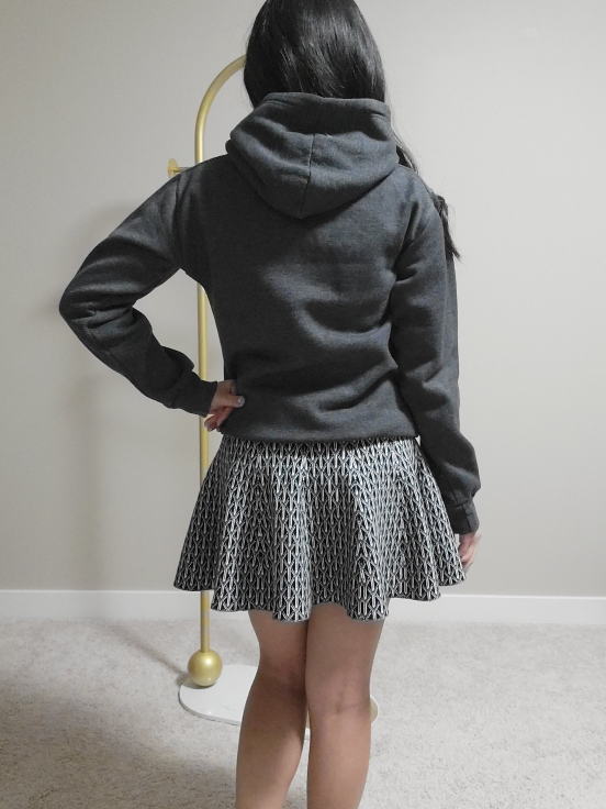 Adidas Women's Charcoal Grey Hoodie - photo 2