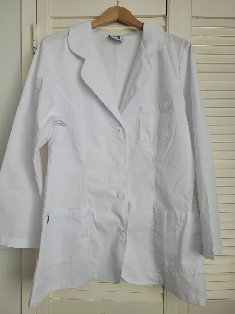 Women's White Lab Coat - Size XL thumbnail