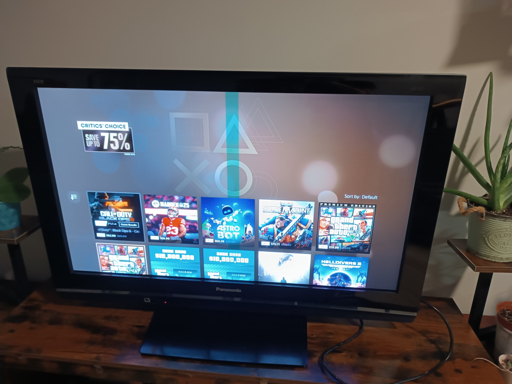 Panasonic 42-inch Plasma TV with Remote