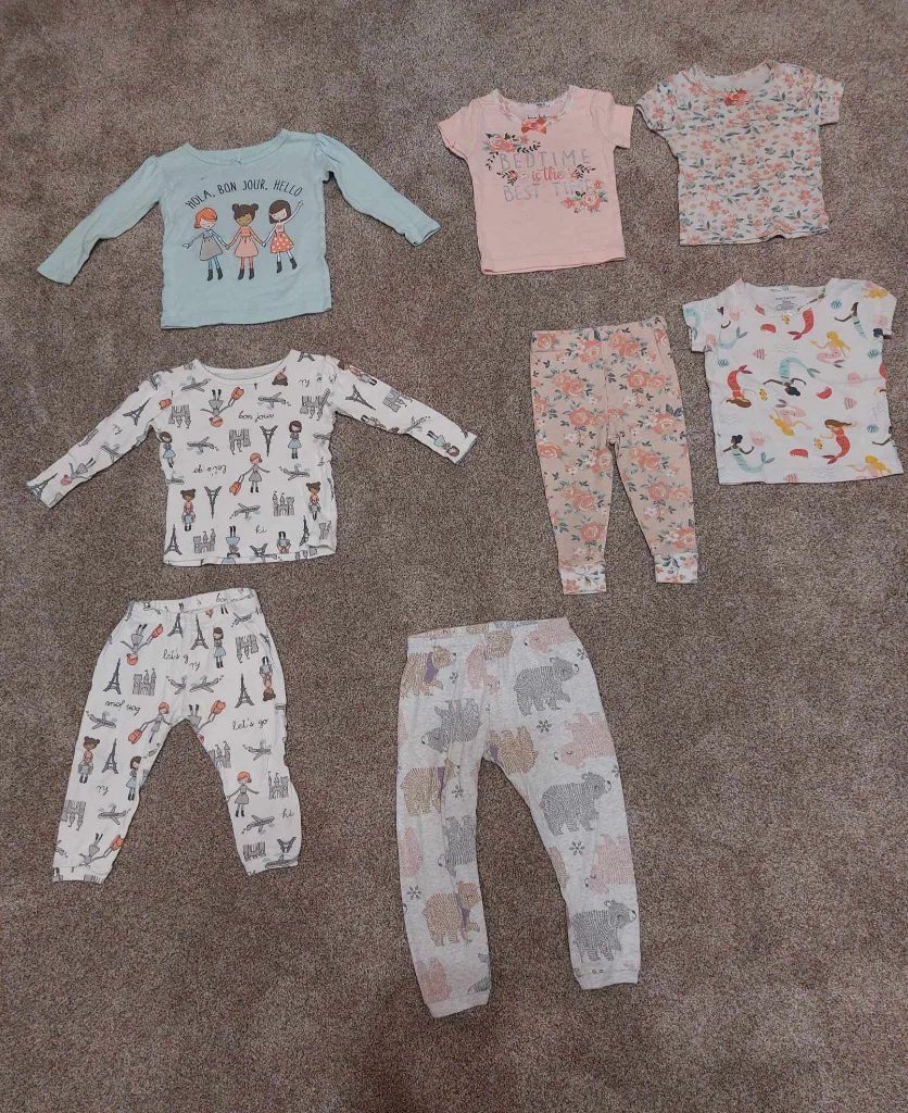 baby girls clothes lot size 12-18 months image indicator(6)