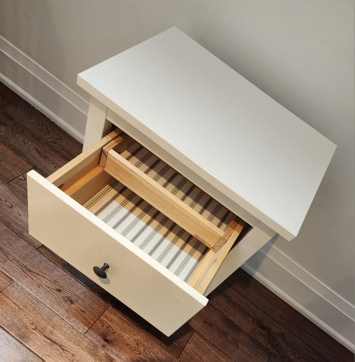 Ikea HEMNES 2-drawer chest, white - photo 4