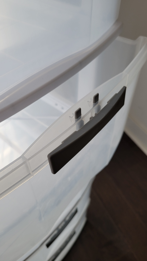 Lockable White Frame 5-Drawer Storage Tower - photo 3