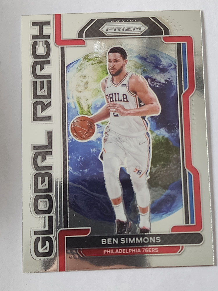 2021-22 Panini Prizm Global Reach Simmons #5 Basketball Card 🏈