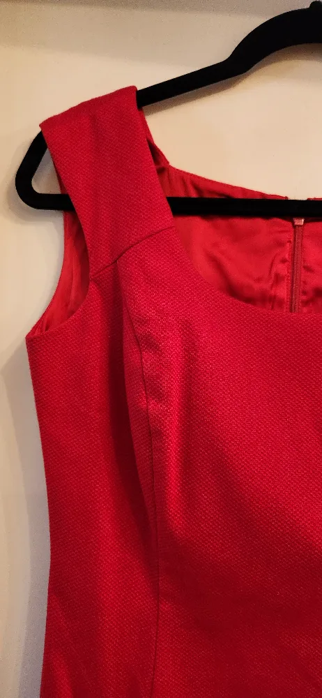 Red Pencil Dress image indicator(3)