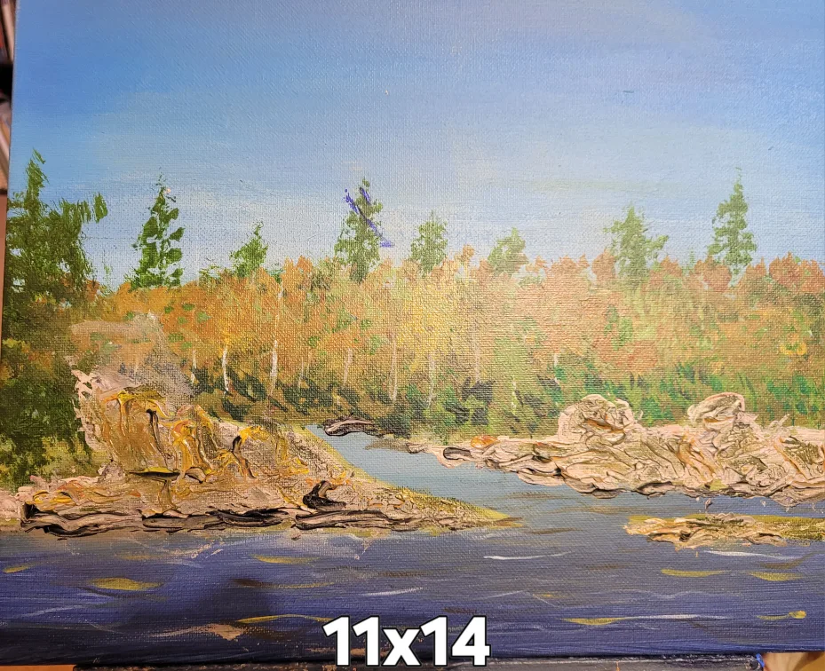 Original Acrylic Paintings by Phil Ripley Georgian Bay image indicator(2)