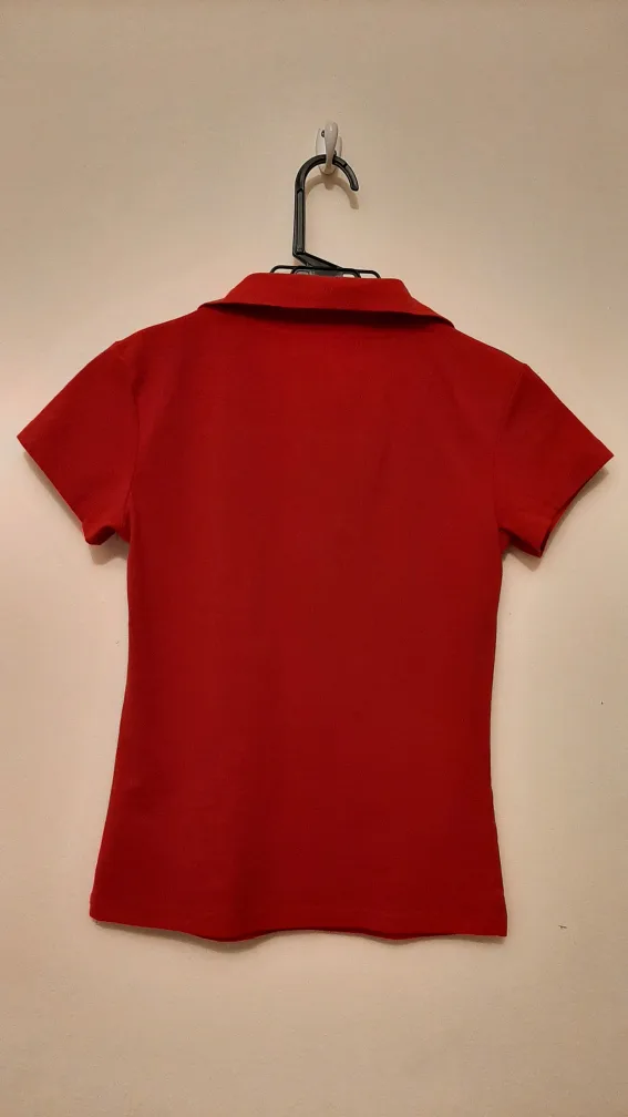 Red Fantasy Brand Polo Shirt image indicator(4)