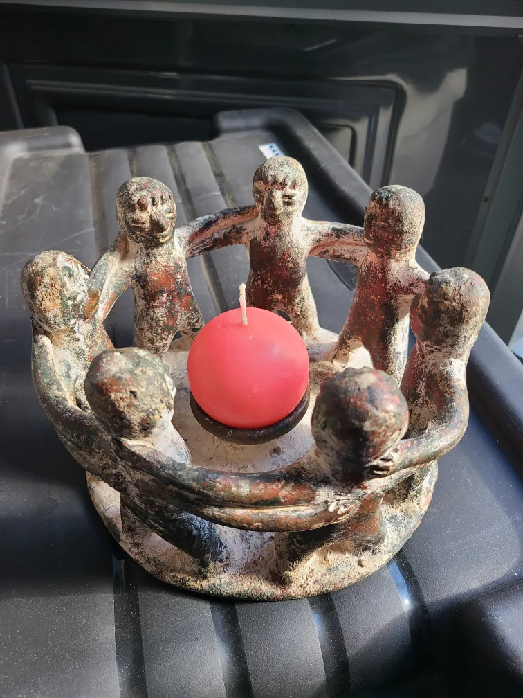 Unique Candle Holder - Circle of Friends image indicator(2)